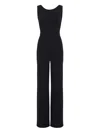 Repetto Coverall Tie-back Jumpsuit In Black