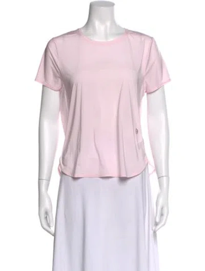 Pre-owned Repetto Crew Neck Short Sleeve T-shirt In Pink
