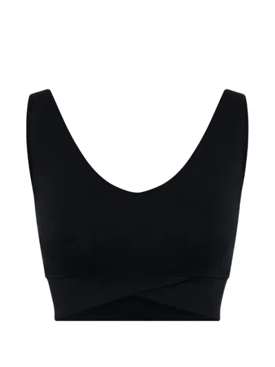 Repetto Crossover Performance Crop Top In Black
