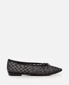 Repetto Black Lilouh Almond-toe Ballerina Flats In Black