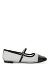 Repetto Patent-toecap Ballet Flats In Black
