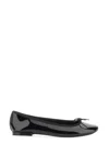 Repetto Cendrillon Ballet Flats With Rounded Toe In Black