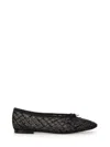 Repetto Black Lilouh Almond-toe Ballerina Flats In Black