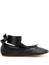 Repetto Sophia Ballet Flats With Satin Ribbons Shoes