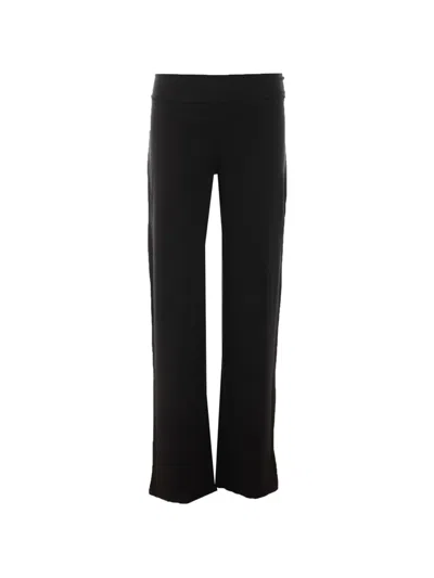 Repetto Elasticated Straight-leg Trousers In Black