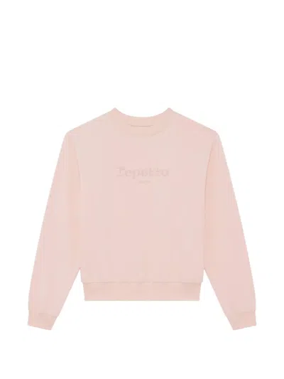 Repetto Essentials Logo Sweatshirt In Pink