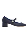 Repetto Fabienne Mary Jane Shoes In Blue
