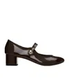 Repetto Fabienne Mary Janes In Brown