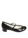 Repetto 30mm Rose Patent-leather Pumps In Black