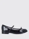 Repetto Patent-leather Bow Ballet Flats In Black