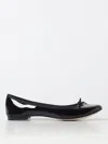 Repetto Brigitte Pointed Toe Patent Leather Ballet Flats In Schwarz