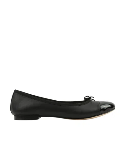 Repetto Flora Ballet Shoes In 410 Noir