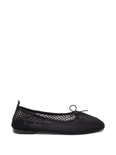 Repetto Garance Mesh Ballet Flats In Black