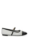 Repetto Patent-toecap Ballet Flats In Black