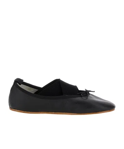 REPETTO REPETTO GIANNA BALLET FLATS WITH ELASTIC BANDS