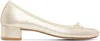 Repetto Gold Camille Heels