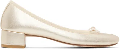 Repetto Gold Camille Heels