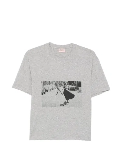 Repetto Graphic-print T-shirt In Gray
