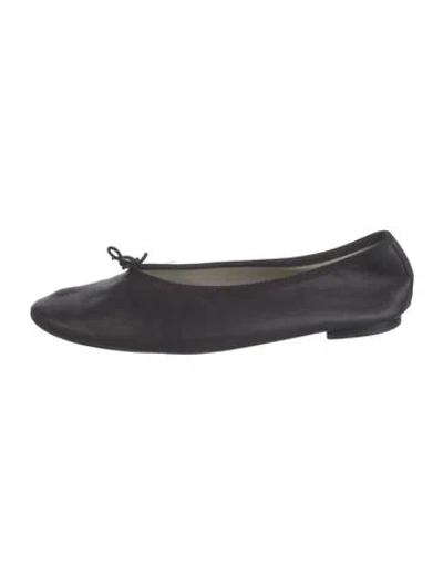 Pre-owned Repetto Leather Ballet Flats In Black