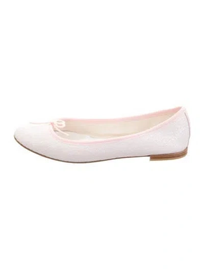 Pre-owned Repetto Leather Ballet Flats In Pink