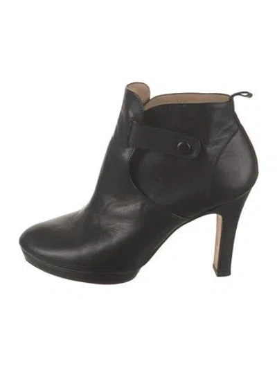 Pre-owned Repetto Leather Boots In Black