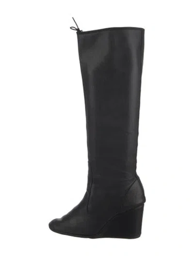 Pre-owned Repetto Leather Boots In Black