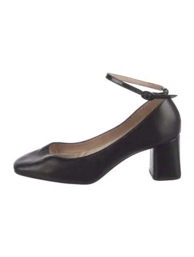 Pre-owned Repetto Leather Flats In Black