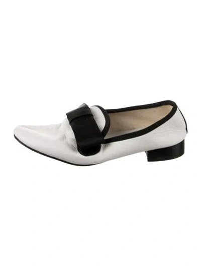 Pre-owned Repetto Leather Loafers In White