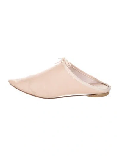 Pre-owned Repetto Leather Mules In Pink