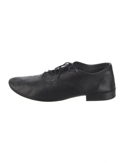 Pre-owned Repetto Leather Oxfords In Black