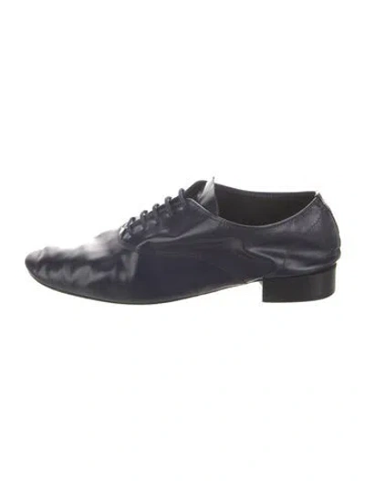 Pre-owned Repetto Leather Oxfords In Blue