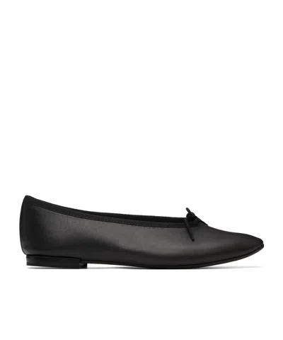 Repetto Black Lilouh Almond-toe Ballerina Flats