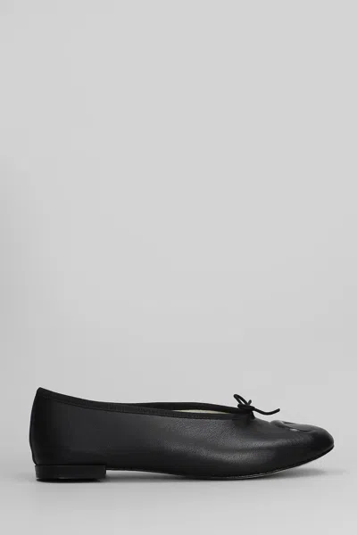Repetto Lilouh Ballet Flats In Black Leather