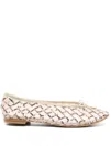 Repetto Llilouh Ballerina Shoes In Neutrals