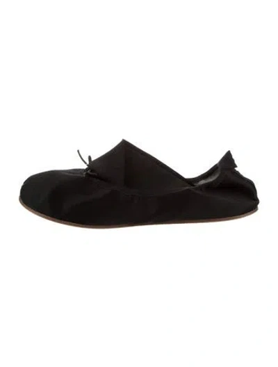 Pre-owned Repetto Mary Jane Flats In Black