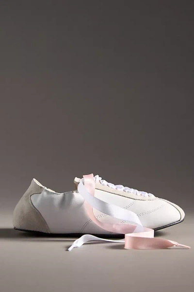 Repetto Meline Silk Tennis Flats