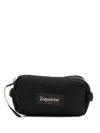 Repetto Mesh Makeup Bag In Black