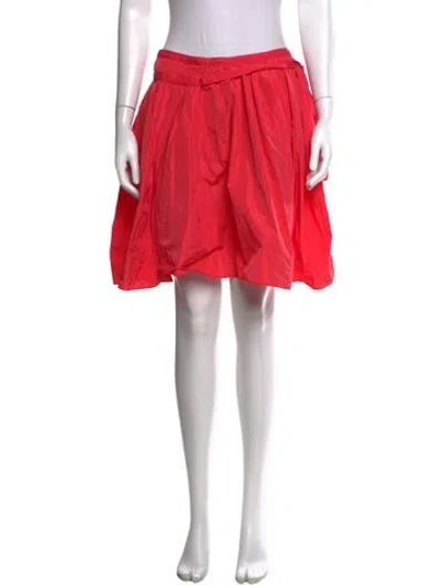 Pre-owned Repetto Mini Skirt In Red