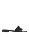 Repetto Mule Terence Woman Sandals Black Size 12 Calfskin In Black