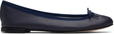 Repetto Navy Cendrillon Ballerina Flats
