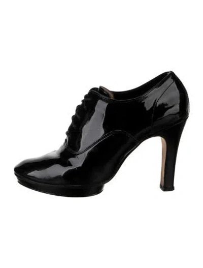 Pre-owned Repetto Patent Leather Pumps In Black