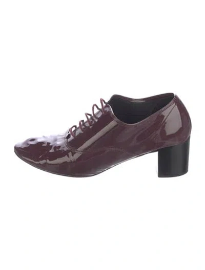 Pre-owned Repetto Patent Leather Pumps In Purple