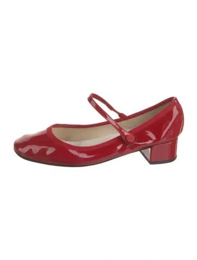 Pre-owned Repetto Patent Leather Pumps In Red