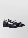 Repetto Black Patent Leather Cendrillon College Mary Janes In Blue