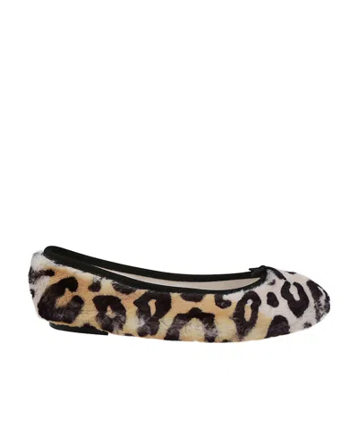 REPETTO REPETTO ANIMAL PRINT BALLET FLATS