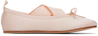 Repetto Gianna Leather Ballerina Shoes In 899 Icone