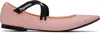 Repetto Pink Joana Ballerina Flats In 1411 Deep Pink