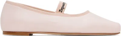 Repetto Pink Lisbeth Ballerina Flats In 899 Icone
