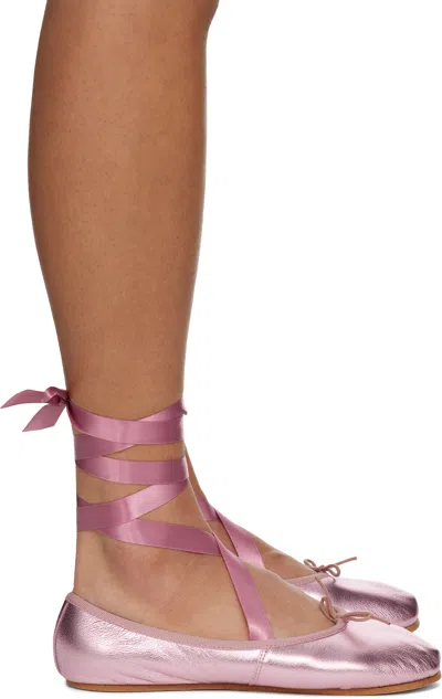 Repetto Pink Sophia Ballerina Flats