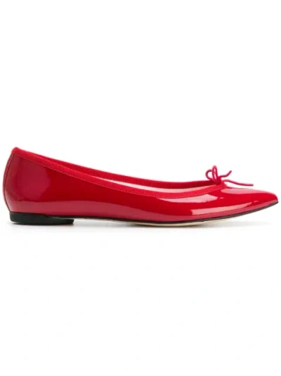 REPETTO POINTED BALLERINA SHOES,V1556V12741644